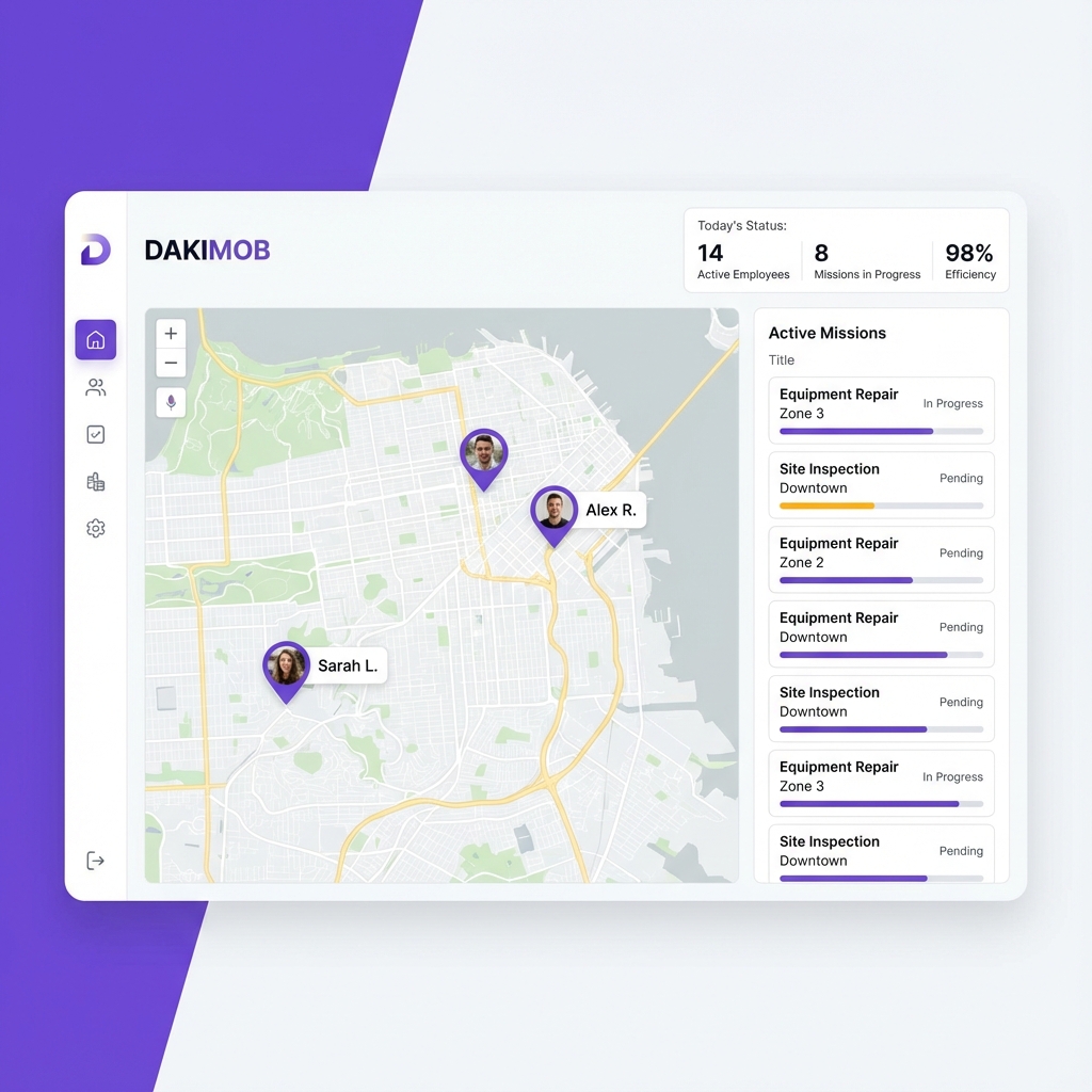 Dakimob Management Interface